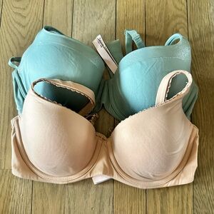 Body by Victoria lined Demi 36c Euc